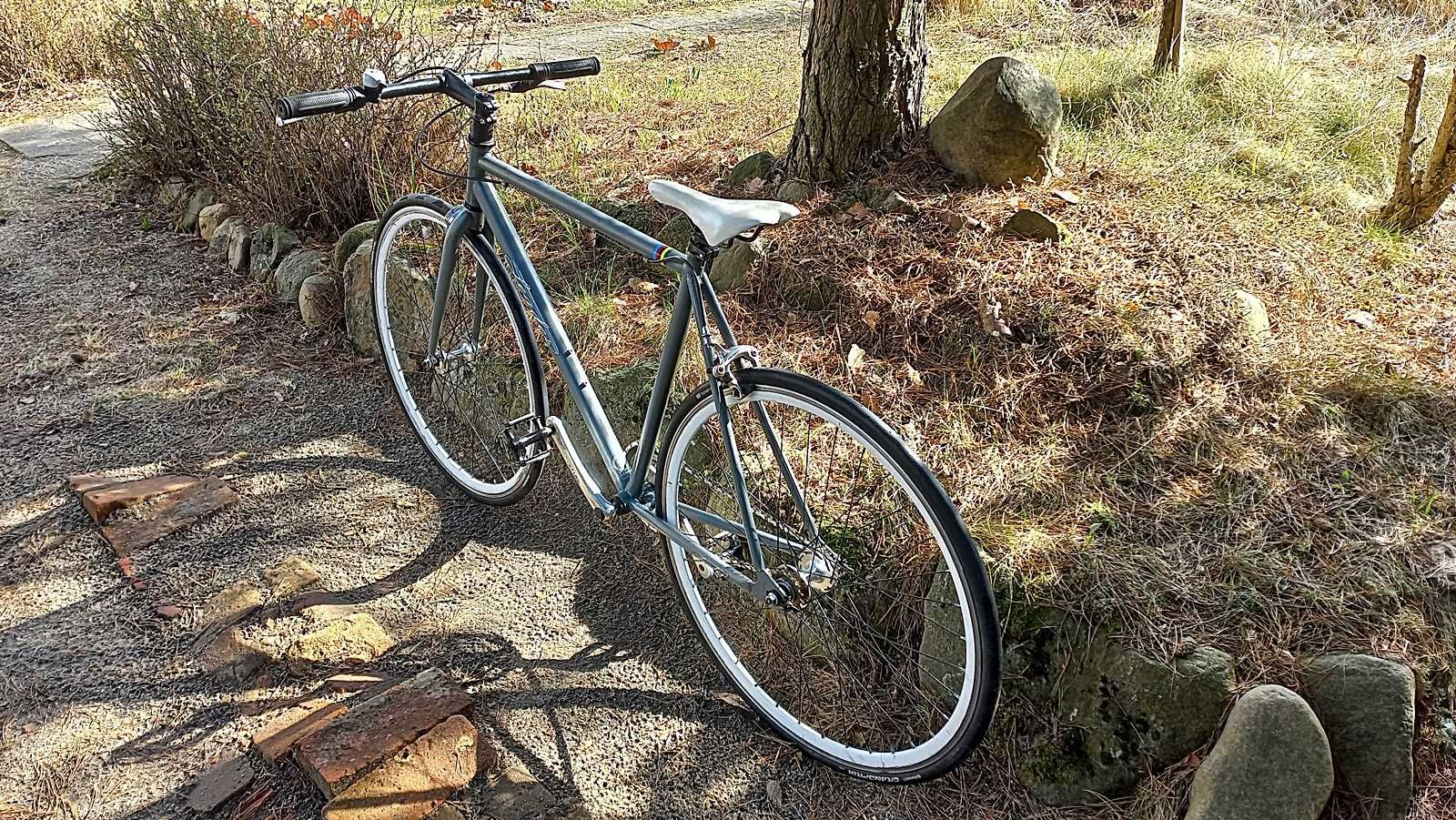 Rower Szosowy Szosa Ostre Koło Fixie Leader Hero Single Speed 28