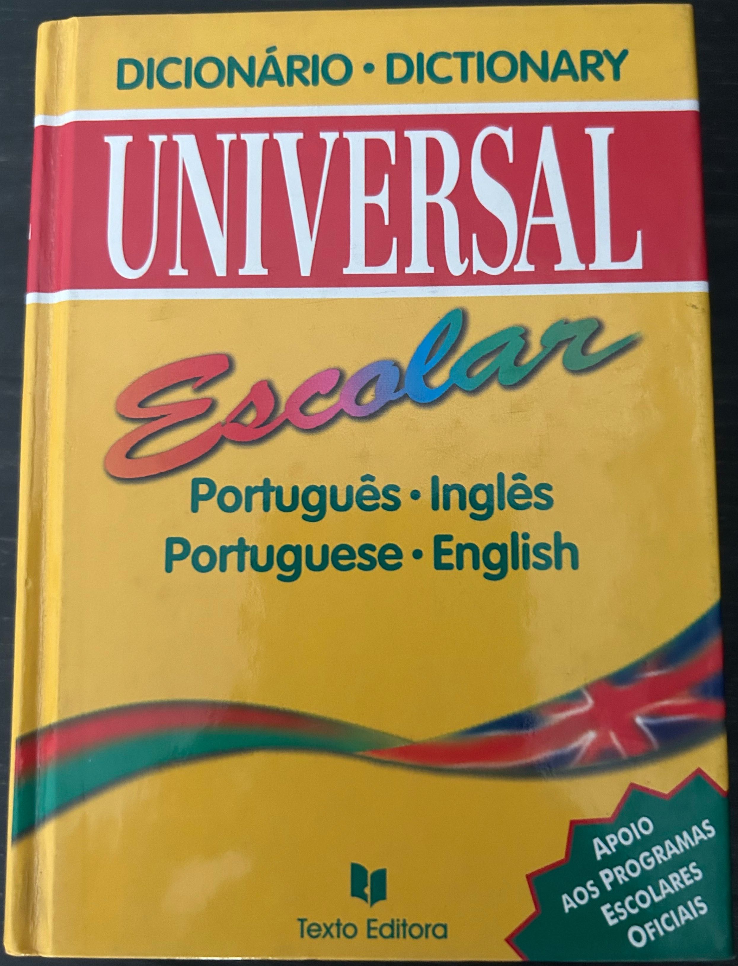 Dicionário Universal Escolar - Português / Inglês  (Texto Editora)