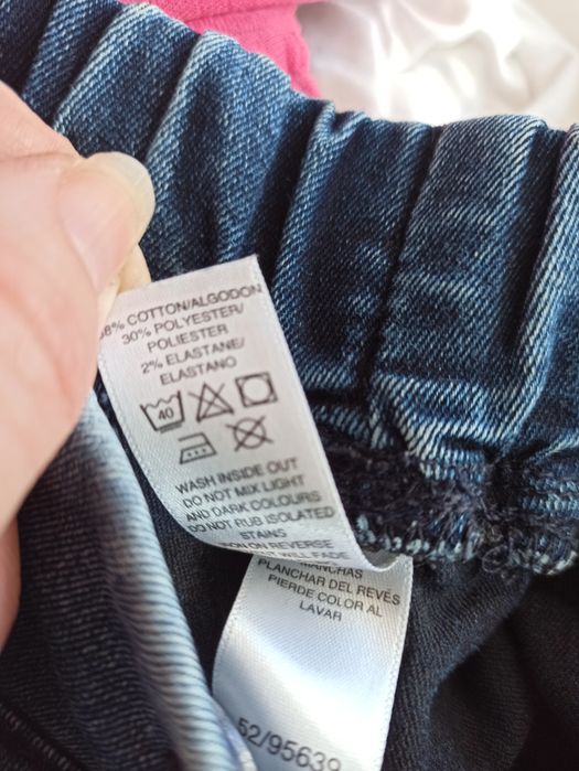 Sg Dżinsowa spódnica 128 spódniczka dla dziewczynki 128