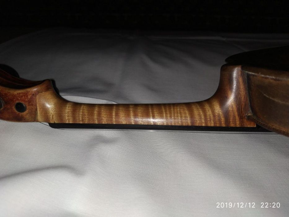 Мастеровая 4/4 скрипка неизвестного немецкого мастера 17-18 века