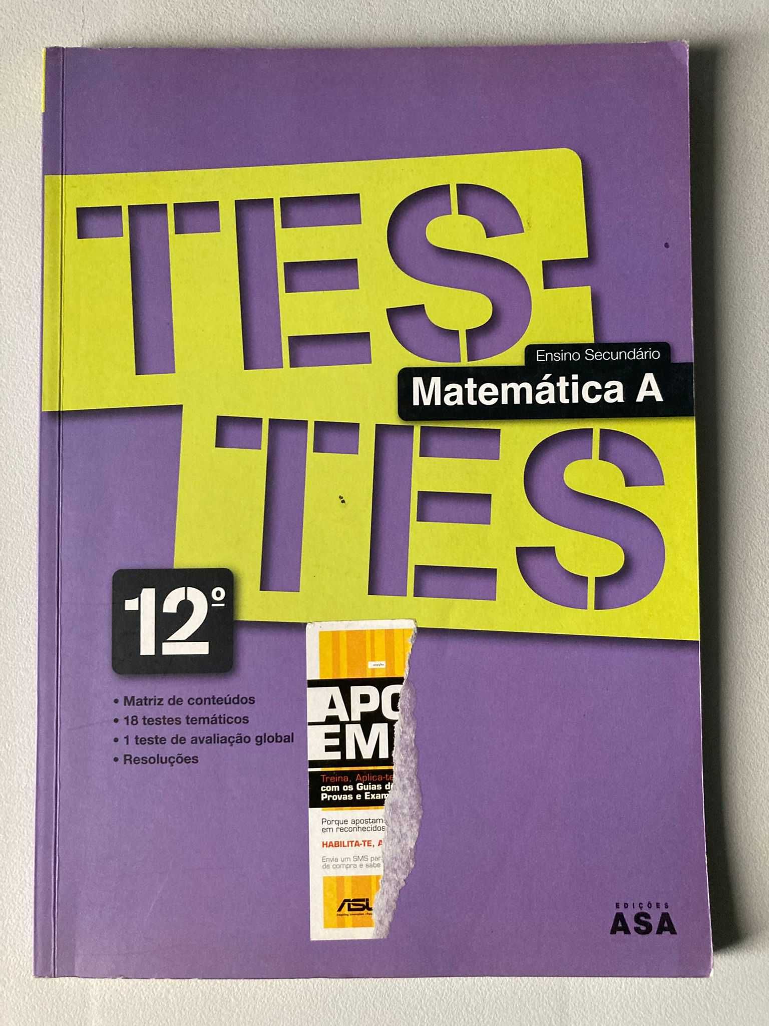 Testes Matemática A (12º ano)
