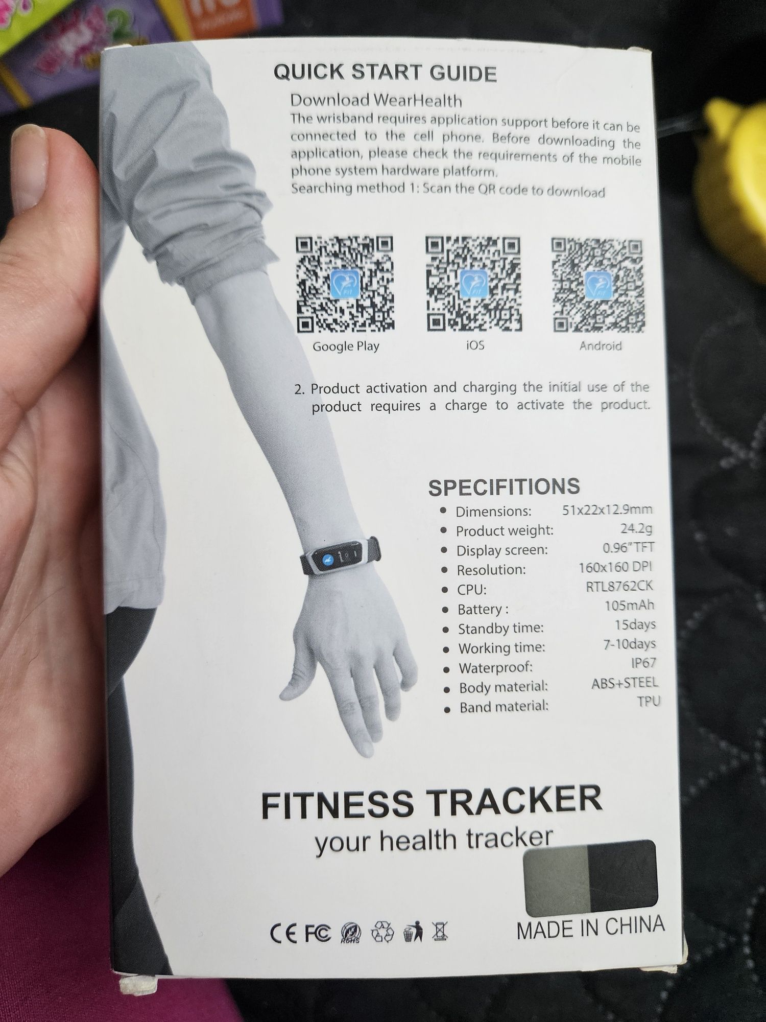 Smart watch L44 fitness tracker