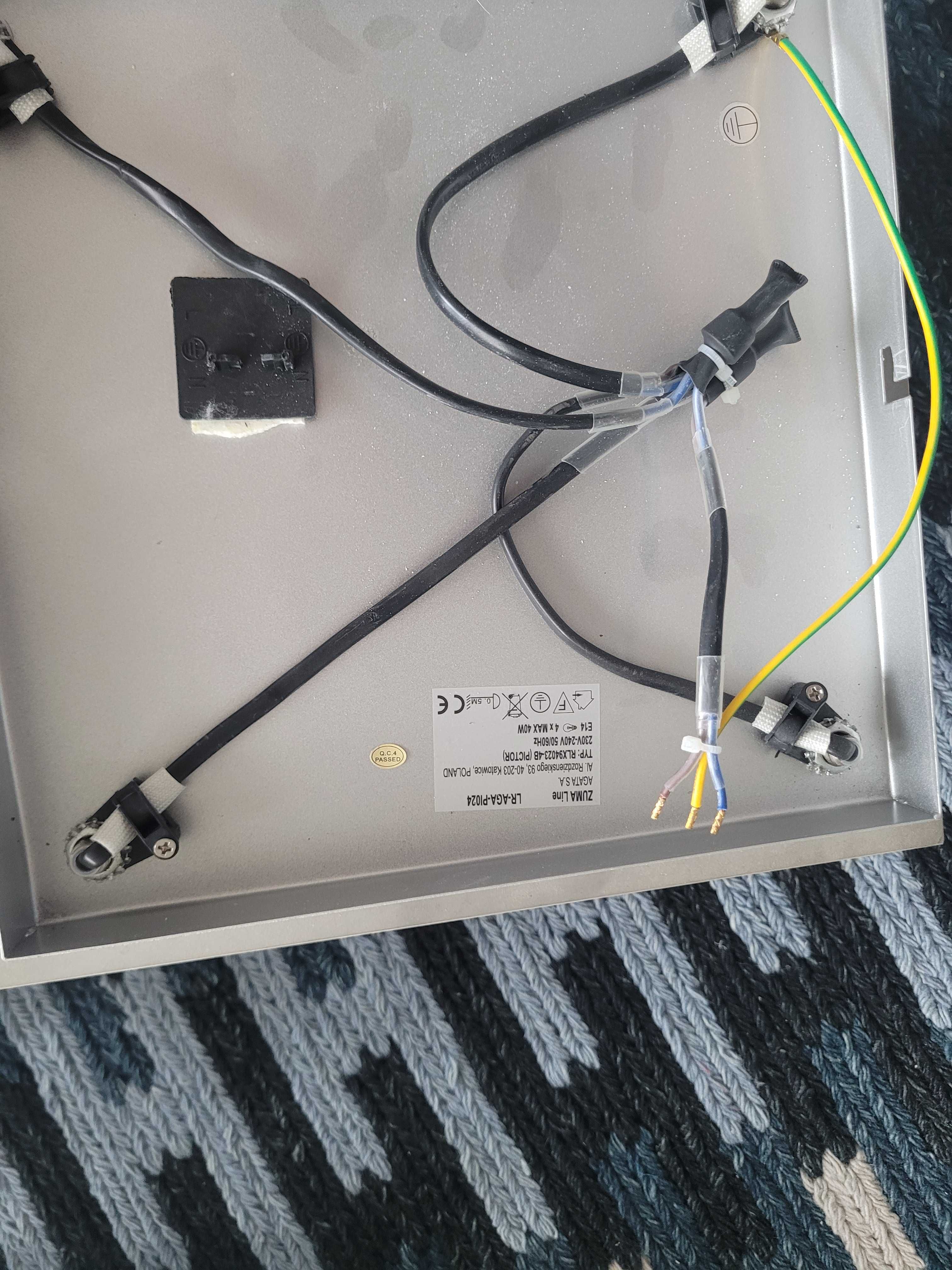 Lampa podsufitowa 4 żarówki - Zuma Line