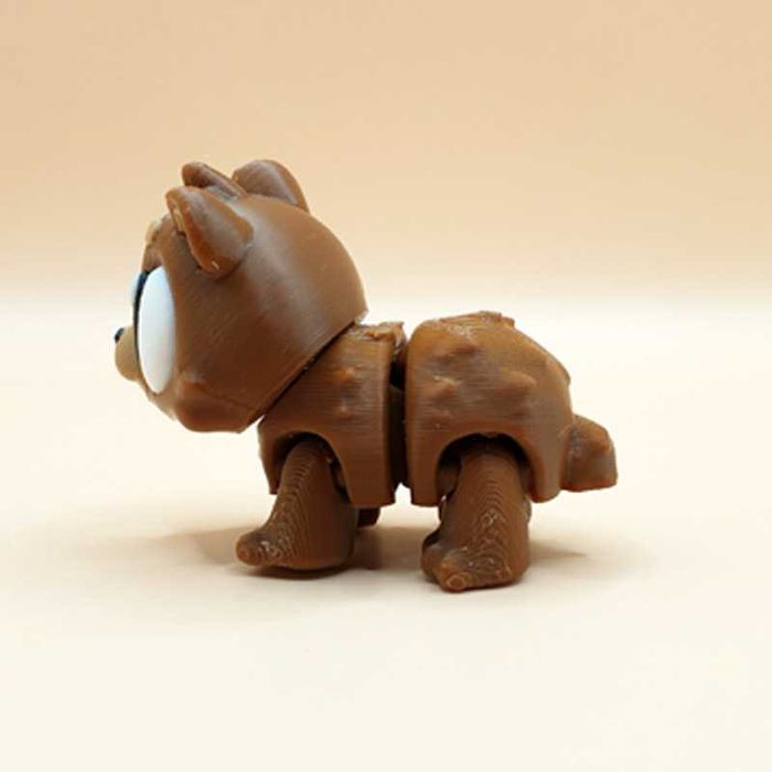 Misiu Toffik z druku 3D na prezent