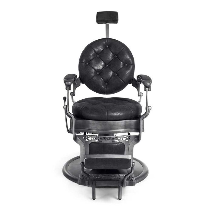 Cadeira barbeiro Classic Black NOVA com Iva Incluído!