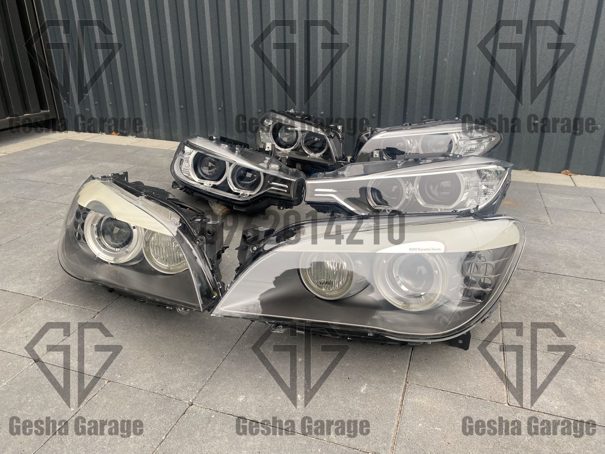 Фары фари БМВ BMW f16f25f30f31e39f32f33f36g11g12g30g31 фул лед ксенон