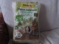 Сено для грызунов GimBi "Fieno natural" (полпачки)+подарок