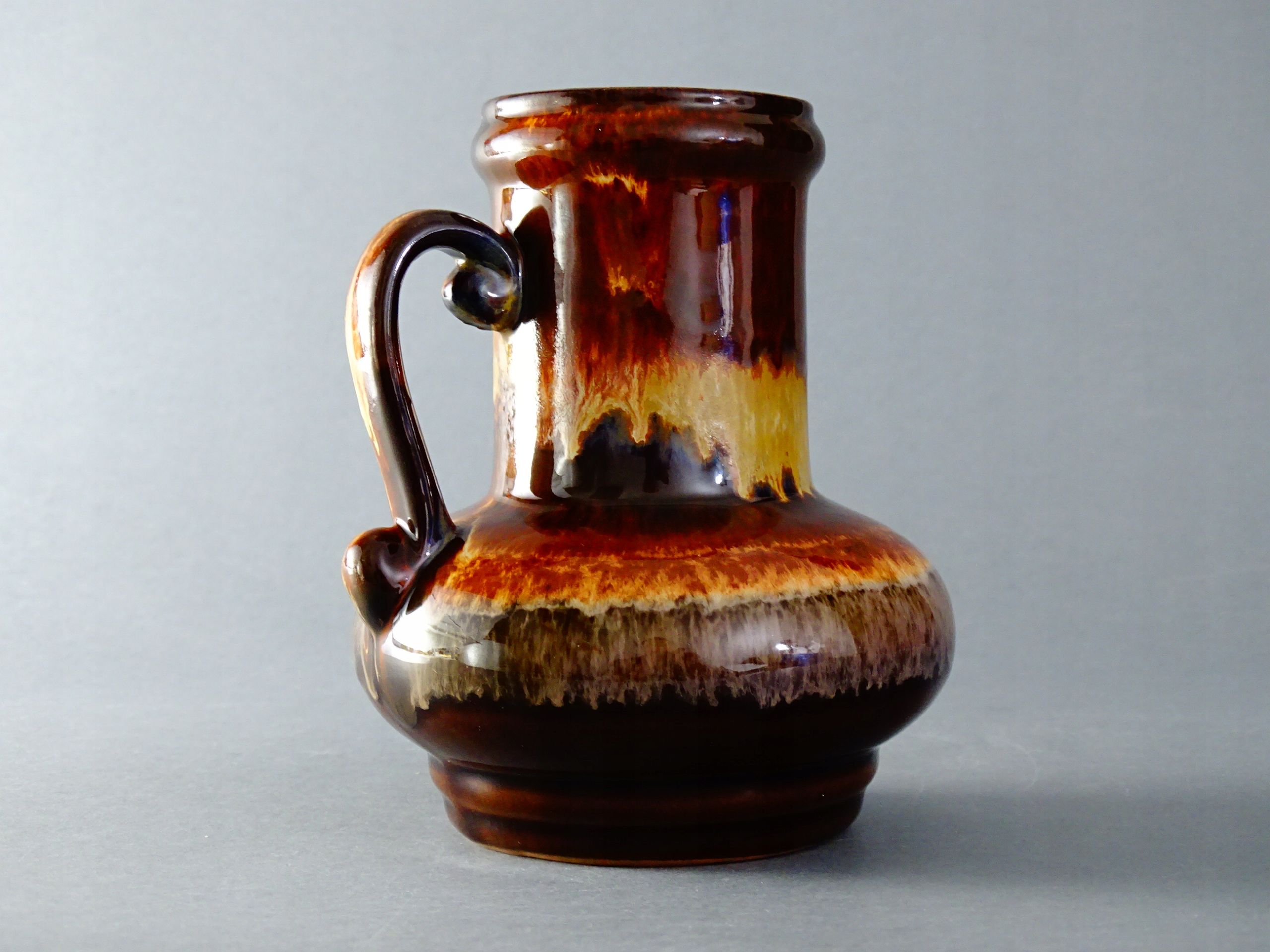 lata 60/70 piękny wazon ceramiczny