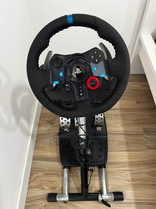 Logitech G29 com suporte stand Wheel Stand Pro