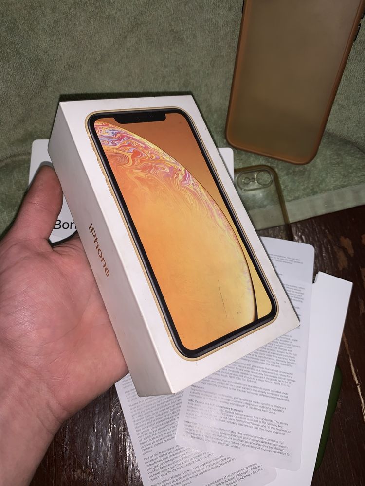 Iphone Xr 64 gb/ 77%. Айфон хр. Жовтий.