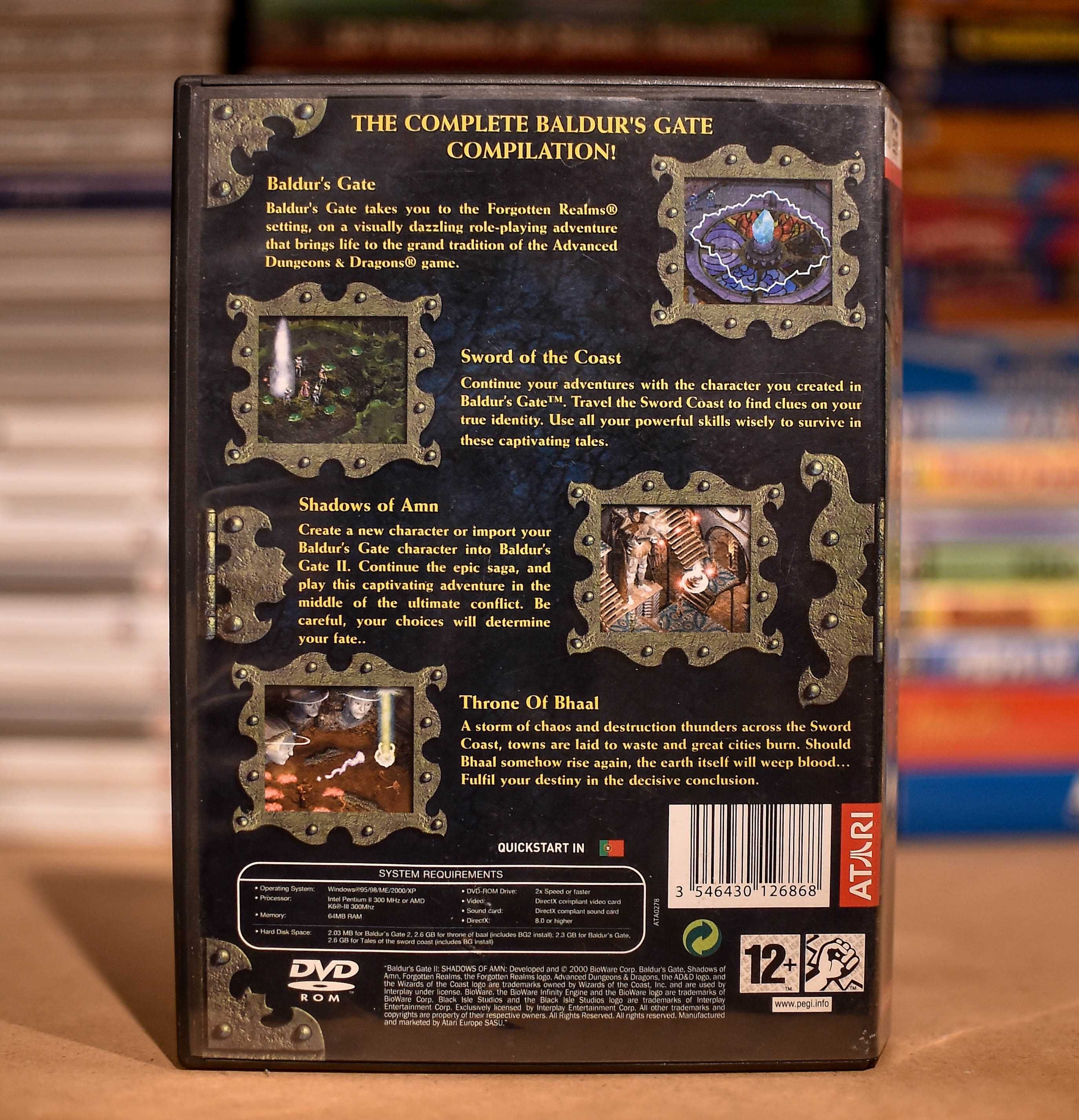 PC # Baldurs Gate 4 in 1  BoxSet