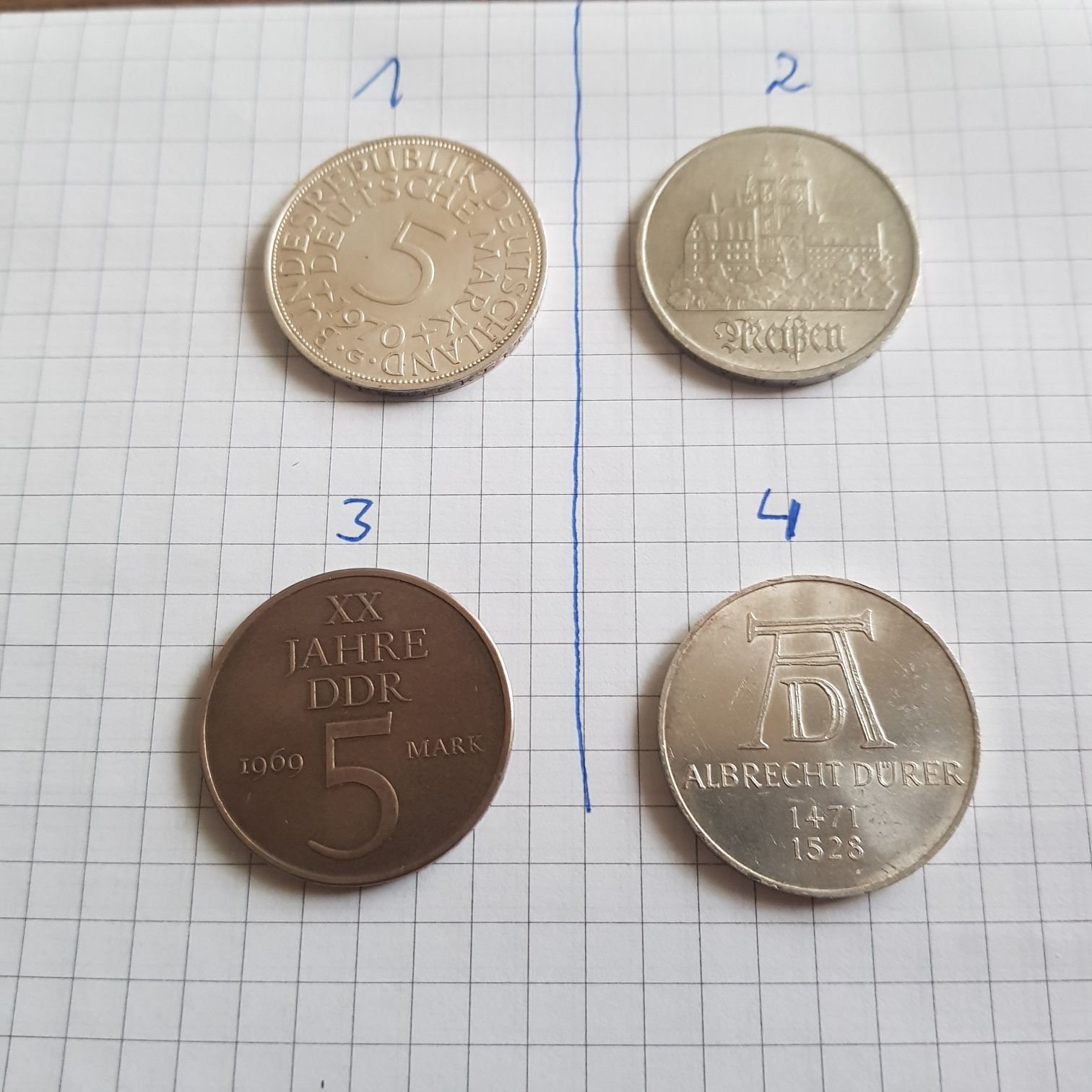 Niemcy monety ogłoszenie nr.1