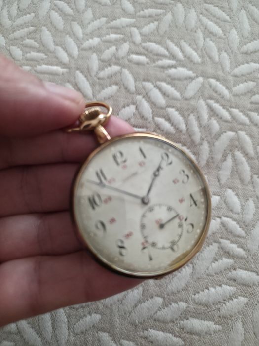 Relogio de bolso em ouro