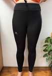 Legginsy czarne getry spodnie Kalenji rozmiar S 36