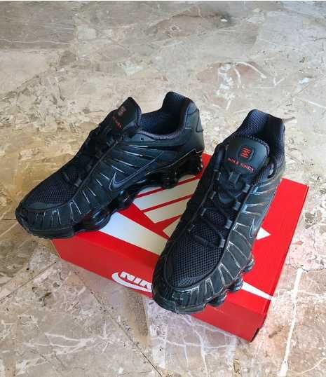 Buty meskie Mokasyny Nike_Shox_TL_Black R.43