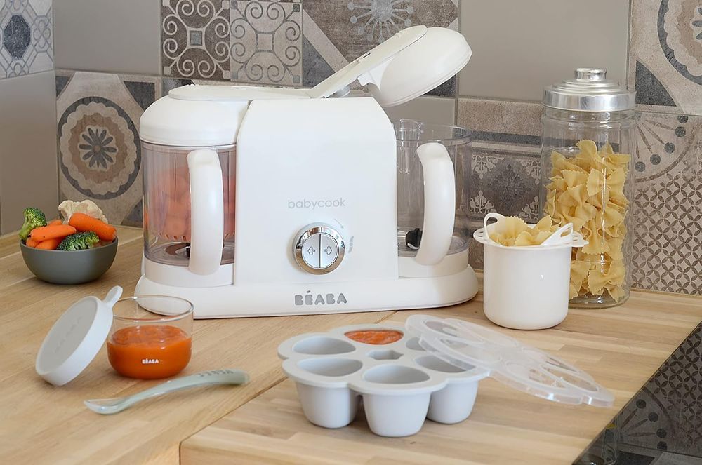 Robot Parowar Do Gotowania Dla Niemowląt Beaba Babycook Duo - 4 W 1