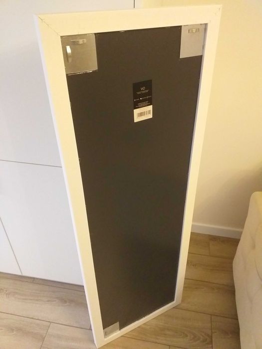 Lustro białe wiszące