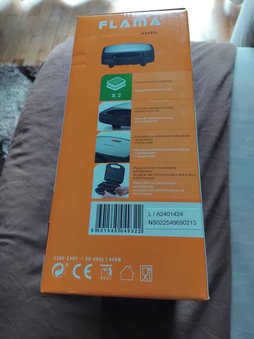 Torradeira Flama nova