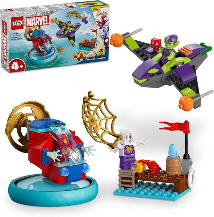 LEGO MARVEL 4+ 10793 Spidey kontra Zielony Goblin Juniors Super Heroes
