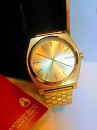 Relógio Nixon Time Teller Dourado Gold