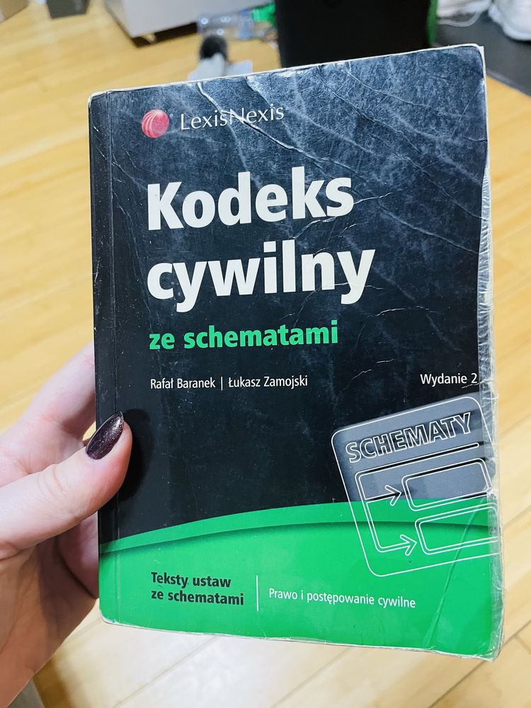 Kodeksy: cywilny ze schematami,rodziny i opiekunczy,pracy ze schemata