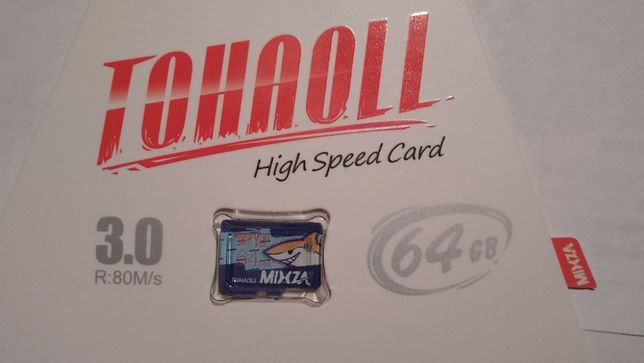 Карта пам'яті MIXZA TOHAOLL Ocean Series-64GB Micro SD-Class 10-ColMi