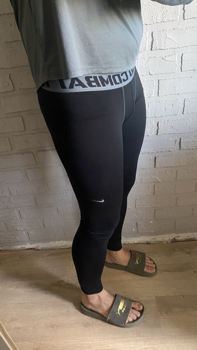 Мужские лосины  леггинсы Nike pro combat sondico