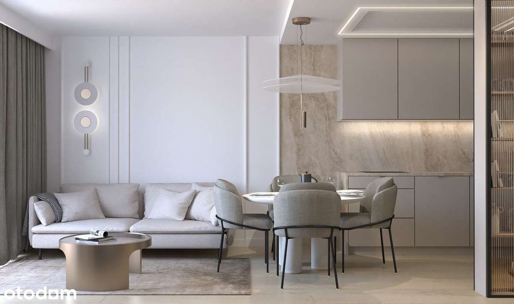 56,09 m2 - 3 pokoje - stan deweloperski do własnej aranżacji