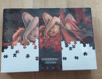 Wiedzmin Puzzle Triss Merigold Folia Nowe