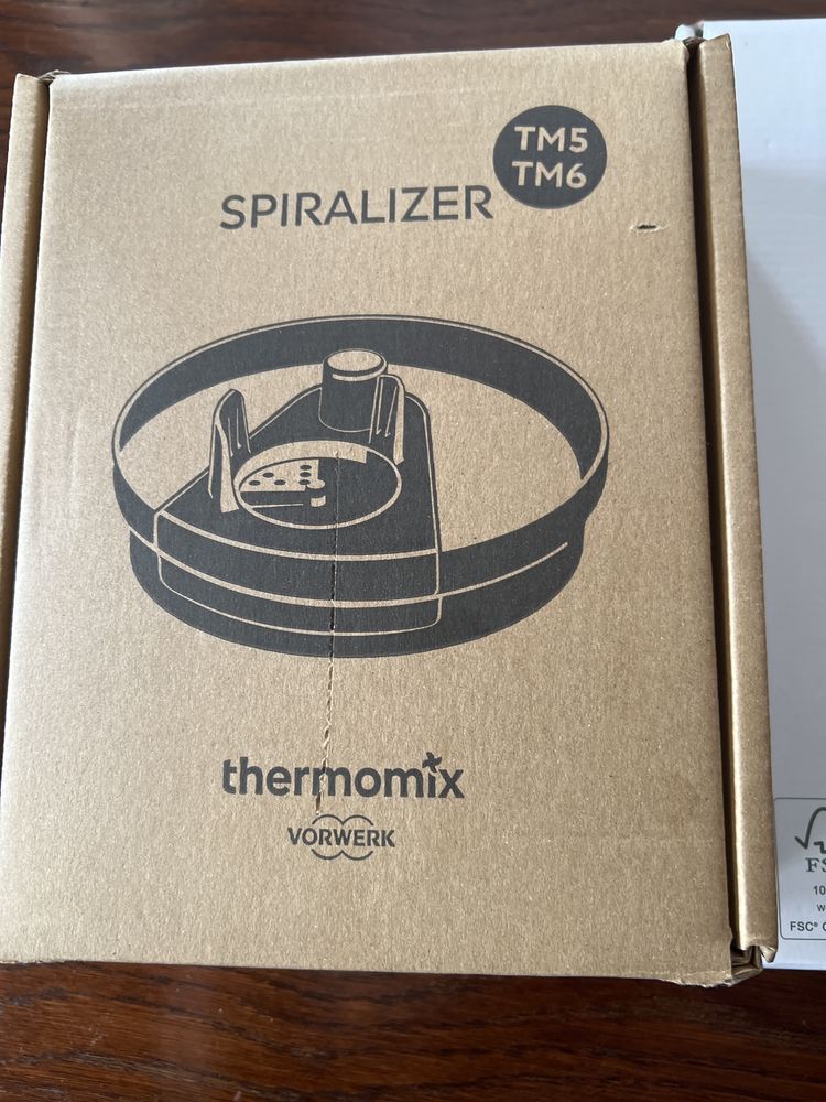 Anna spiralizer i deska termomix