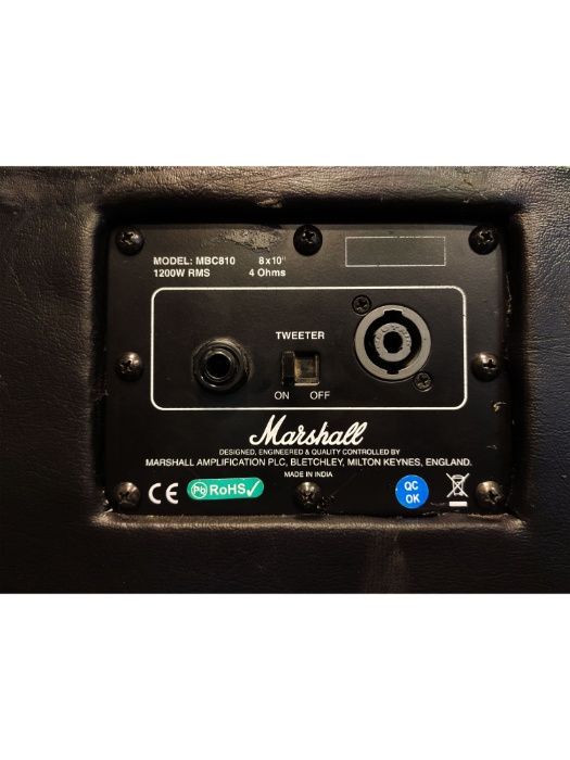 Marshall MBC810 kolumna basowa, lodówka 8x10 1200w