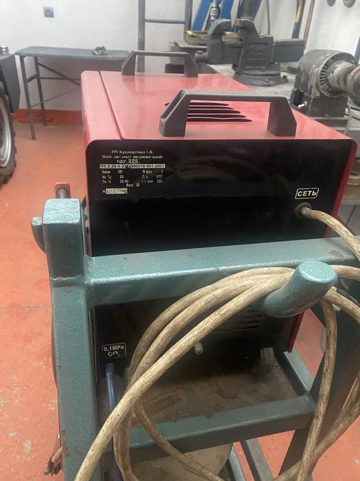 Зварювальний апарат темп ПДУ-225 напівавтомат tig,mig, візок