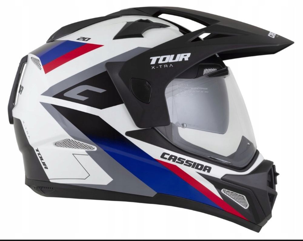 Kask Motocyklowy Cassida Tour Pod interkom Ece 06 XS-XXL TURYSTYCZNY