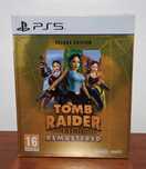 Tomb Raider I-II-III Remastered Deluxe Edition, PS5, selo IGAC