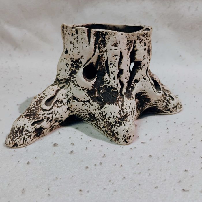 ceramiczny pieniek akwarystyczny