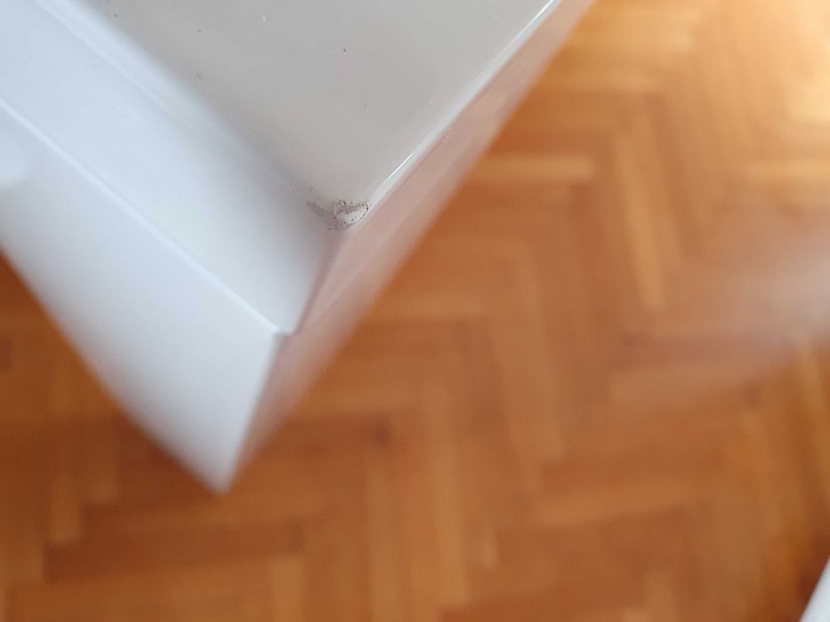 Stół do jadalni, MDF Biały 140x90 cm - używany