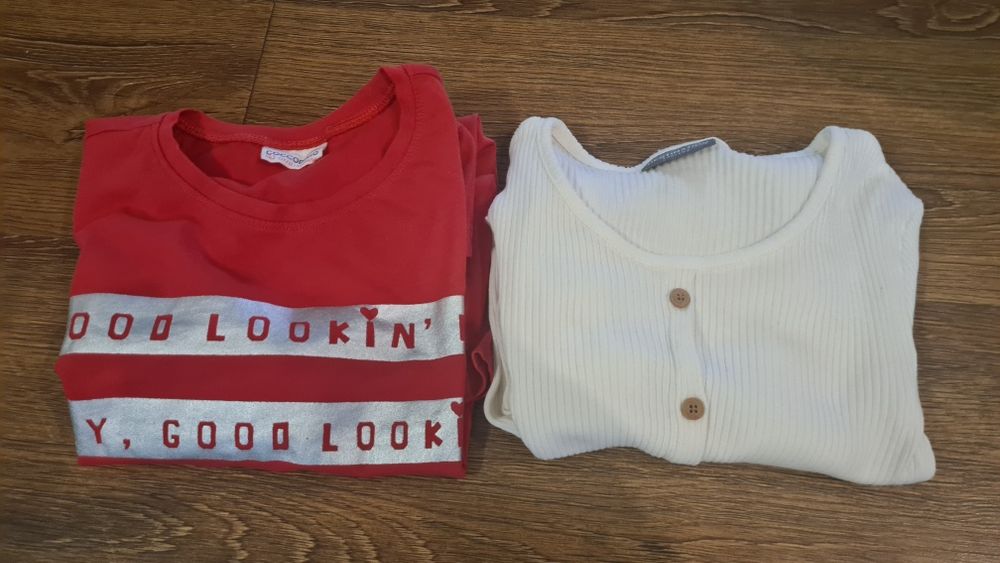 Dwie bluzk dziewczęce 152