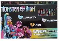 MONSTER HIGH Kredki BAMBINO 18 szt. nowe