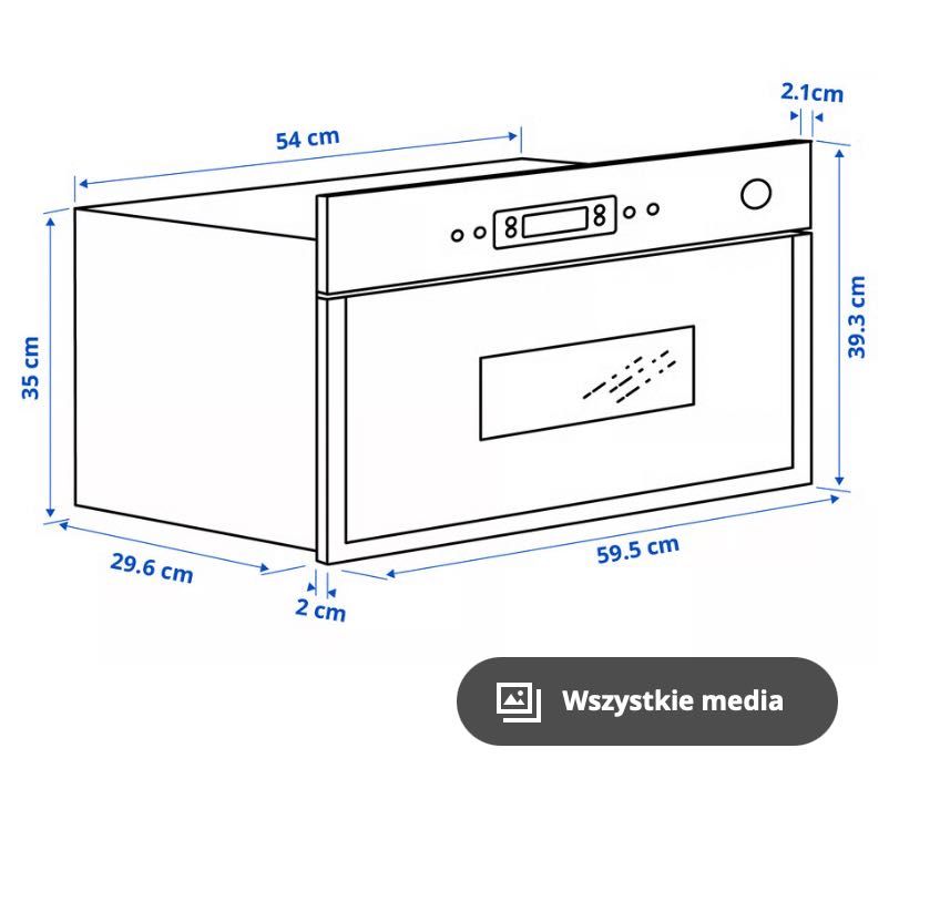 Mikrofalówka Ikea