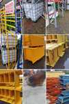 Racks/ prateleiras/estantes metalicas/ andaimes/ ibcs/ bidões