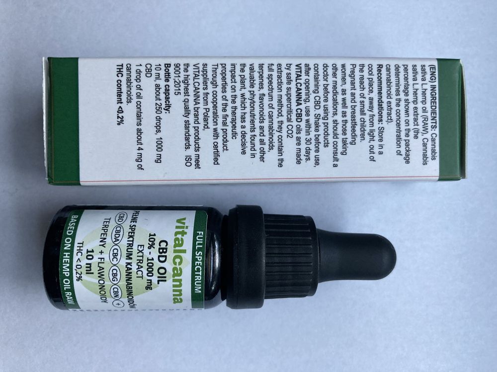OLEJEK CBD vitalcanna full 10%