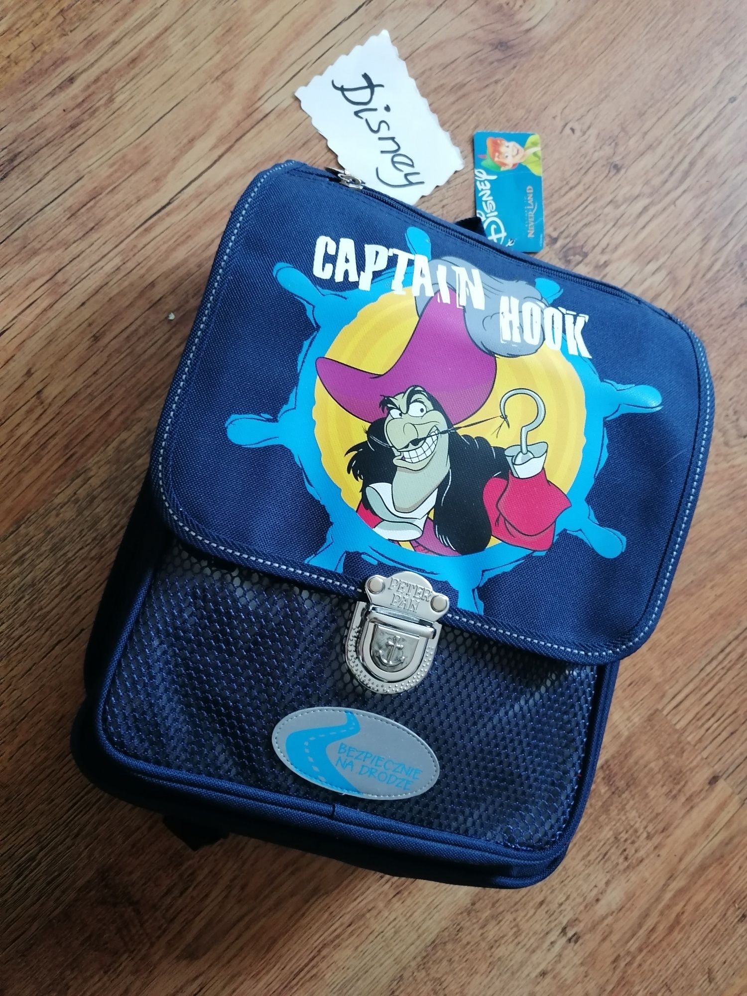 Plecak tornister Kapitan Hook Disney