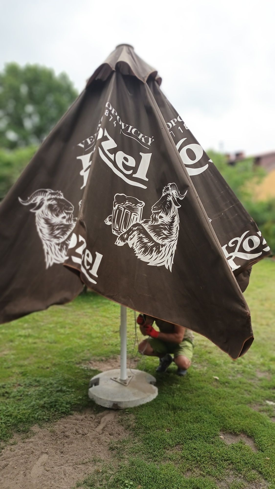 Parasol piwny Kozel