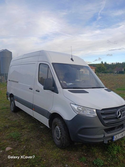 mercedes-benz sprinter 315 zabudowa chłodnicza zannoti uszkodzony