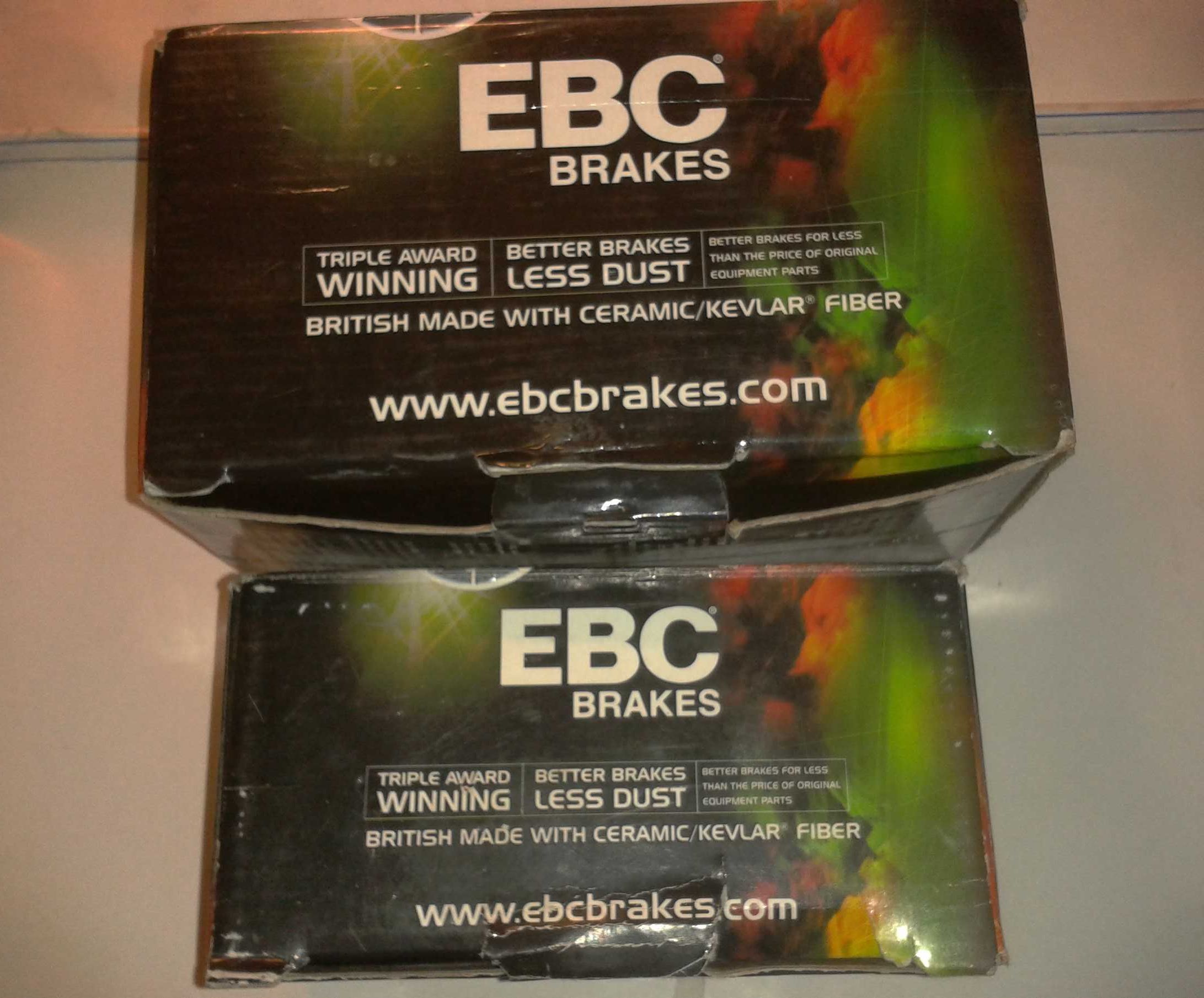 Klocki hamulcowe do Range Rover II P38 i Discovery 2 - EBC Green Stuff