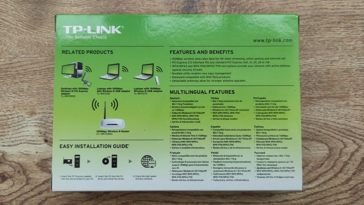 Мережевий Wi-Fi адаптер TP-LINK TL-WN781ND
