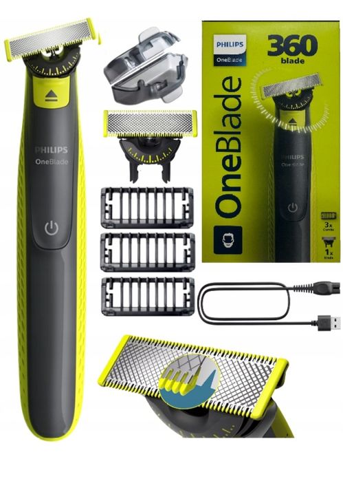 Електростанок для обличчя Philips OneBlade  360 трімер бритва