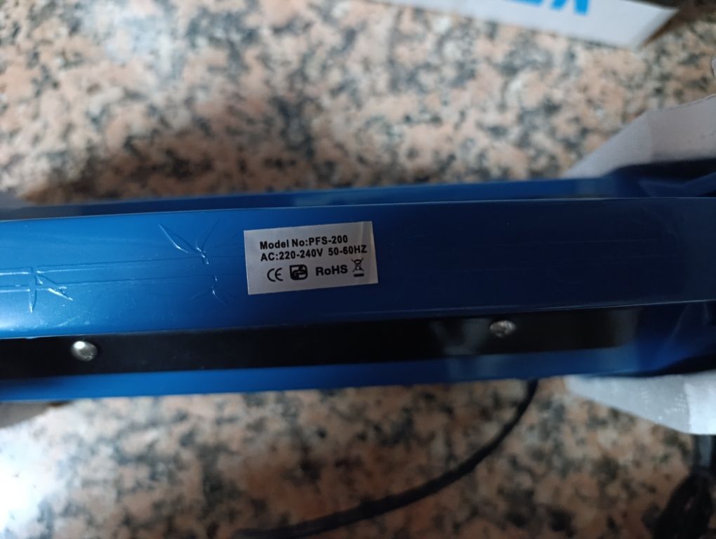 Máquina para selar sacos