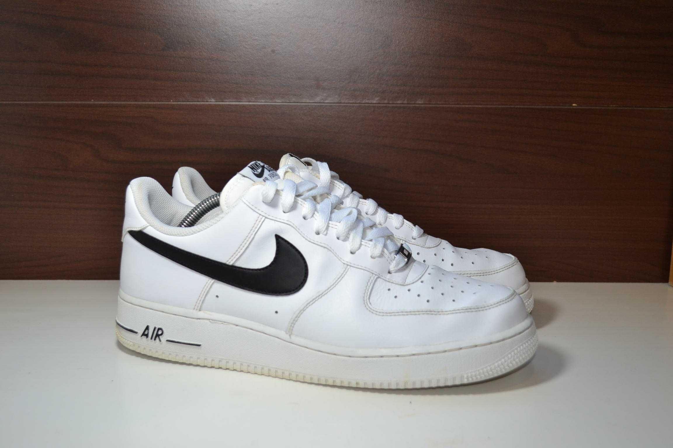 nike air force 1 кроссовки 45р оригинал кожаные. сникерсы ботинки