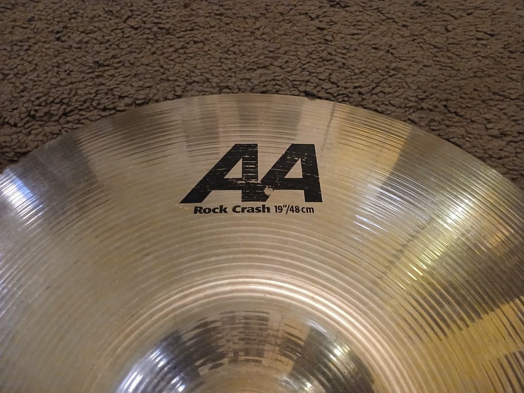 Sabian AA Rock Crash 19"